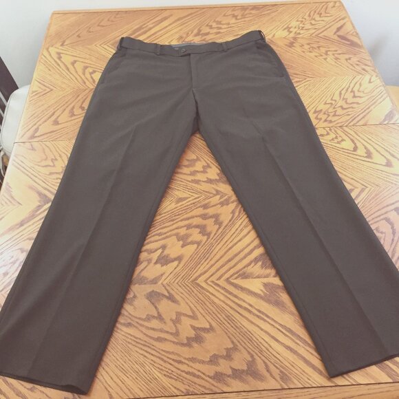 Dark Brown Dress Pants - Picture 1 of 11